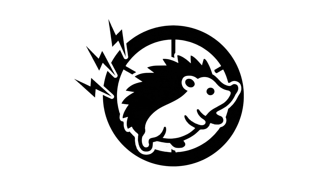 はりねずみ君が発電している様子